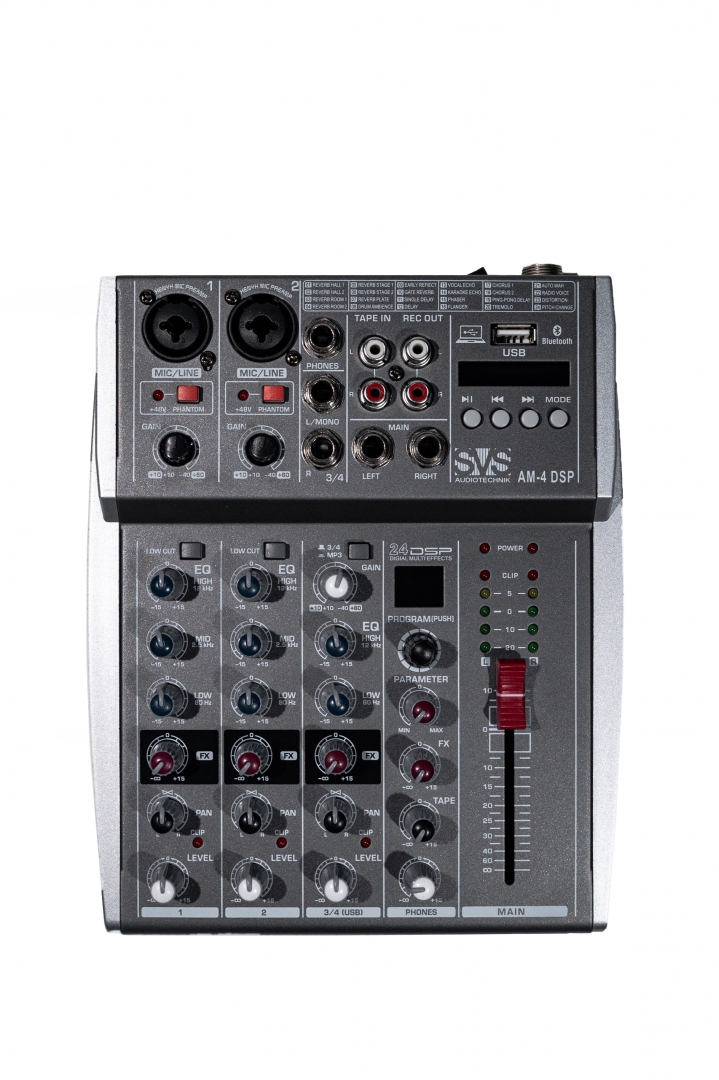 SVS Audiotechnik mixers AM-4 DSP Аналоговый микшерный пульт, 4-канала в Ступино