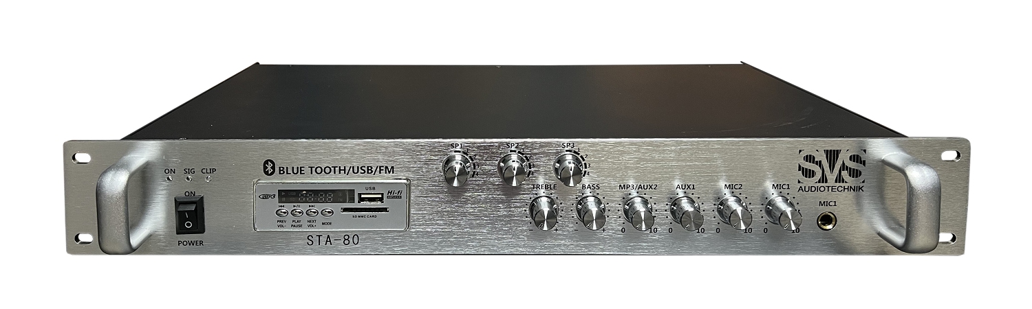 SVS Audiotechnik STA-80 Микшер-усилитель для систем Public Address в Ступино