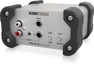 Klark Teknik DI 22P пассивный стерео директ-бокс в Ступино